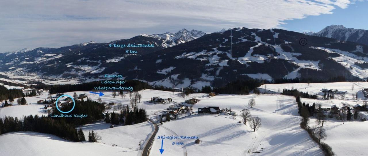 Landhaus Kogler Lägenhet Ramsau am Dachstein Exteriör bild